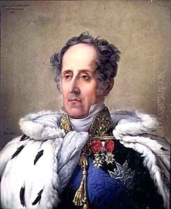Portrait of Francois Rene 1768-1848 Vicomte de Chateaubriand