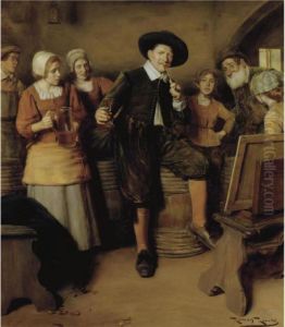In The Tavern by Roman Ribera Cirera