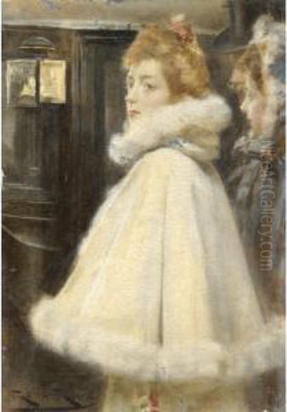 Joven Con Capa (lady With A Fur Coat) - view 1