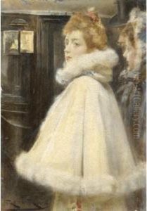 Joven Con Capa (lady With A Fur Coat)
