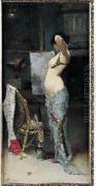 Modele Dans L'atelier Du Peintre - view 1