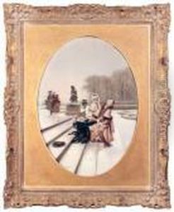Scene Galante A Versailles by Pierra Ribera