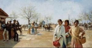 " Feria De Sevilla A Finales Del S