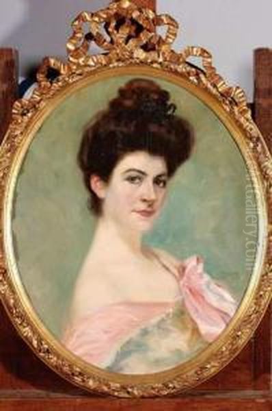 Portrait D'elegante, Circa 1906 - view 1
