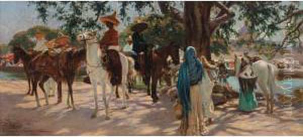 Jour De Marche A San Gabriel (mexique) - view 1
