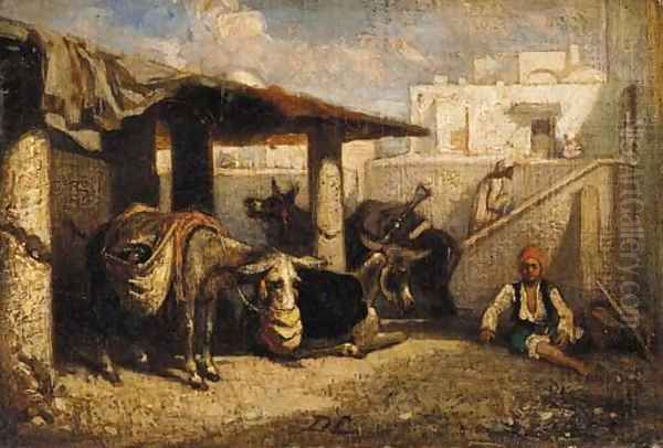 An eastern village - view 1