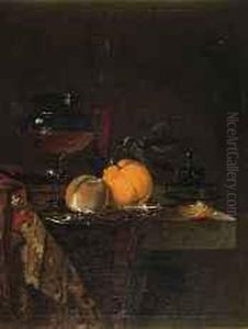 Nature Morte by Germain Theodure Clement Ribot