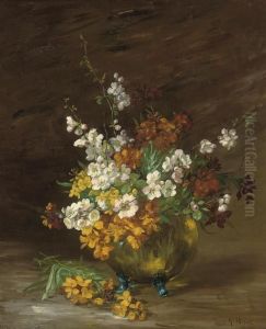 Summer Blooms In A Jardiniere Summer Blooms In A Jardiniere