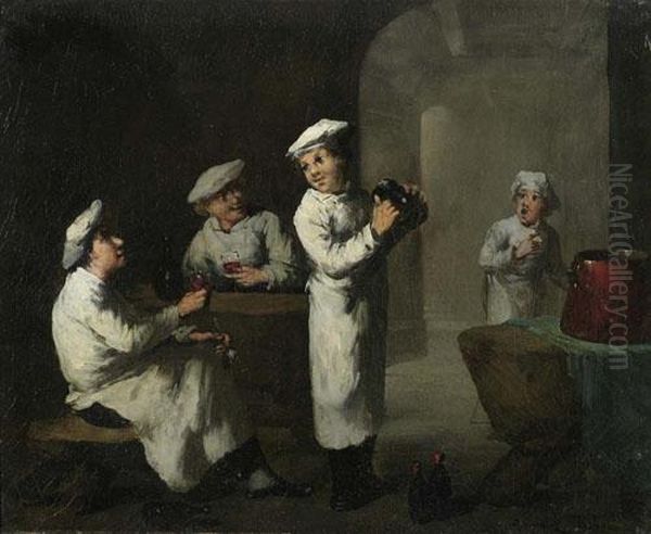 Cooks Drinking. - view 1