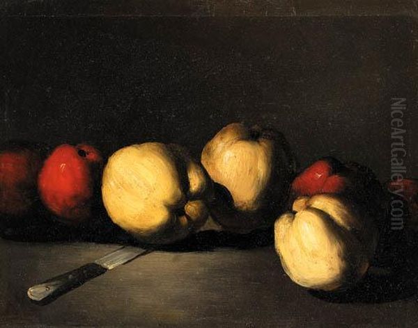 Still Life Of Apples - view 1