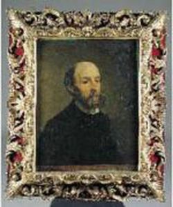 Portrait D'eugene Fromentin, Vers 1866-1869. by Gustave Ricard