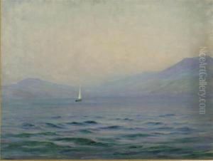 Voilier Dans La Baie De Cannes