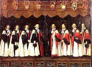The Aldermen of 1644-45 by Antoine Durand