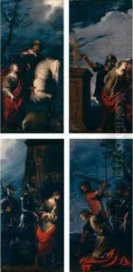 Quattro Episodi Della Storia Di Sant'agnese by Pietro della Vecchia