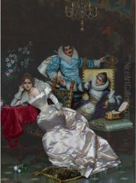 Handsome Suitor Visits His Maiden - view 1