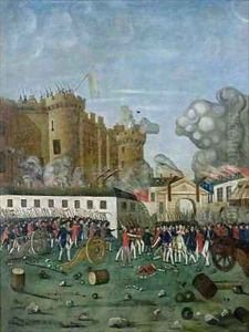 The Bastille Prison by Jean Dubois