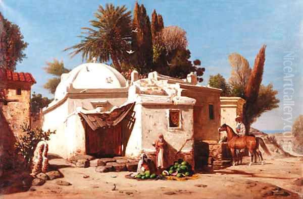 The watermelon seller - view 1
