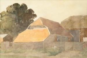 Farm Buildings by Alfred William Rich