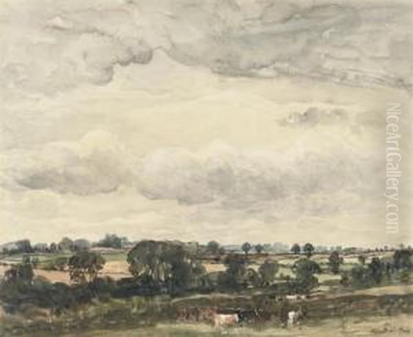 Grazing Cattle - view 1