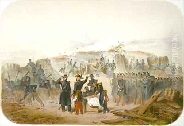 Building a Trench in front of Sebastopol - view 1
