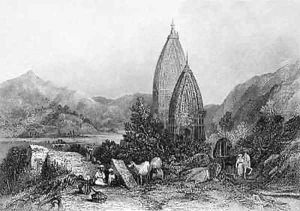 Hindu Temples of Mahadeo in the Sivalic Mountains India by Thomas Colman Dibdin