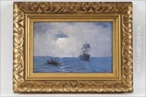 Merimaisema - Havslandskap by Otto Ludvig Richarde