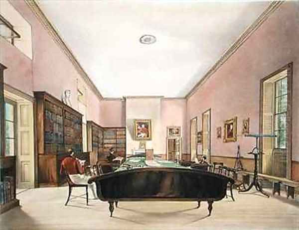The Upper Room of the Gibraltar Garrison Library - view 1