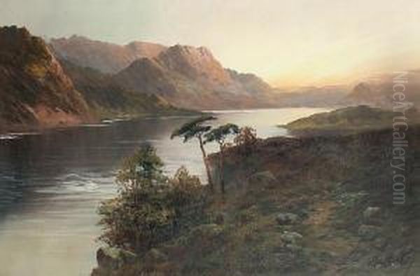 'queens View, Killiecrankie'; 'river Teith', Apair - view 1