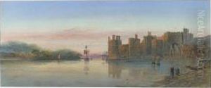 Carnarvon Castle by Edward M. Richardson