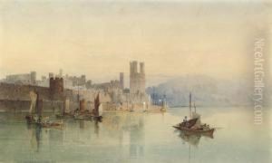 Caernarvon Castle, Caernarvonshire, North Wales