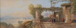 Castle And Bay Of Baine