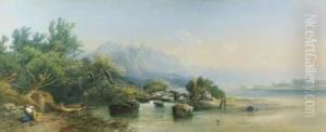 View Of Bacharach On The Rhine, Germany