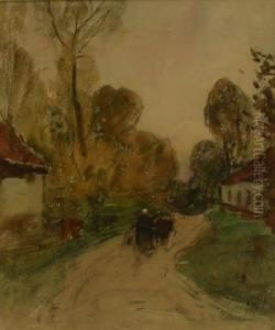 The Road To Montreuil by Frederick Stuart Richardson