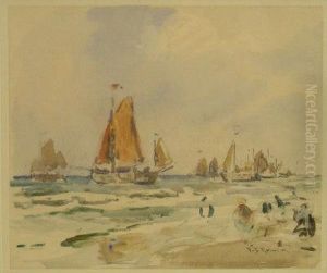 The Zuyder Zee by Frederick Stuart Richardson