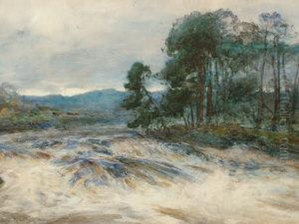 Highland River Scene - view 1