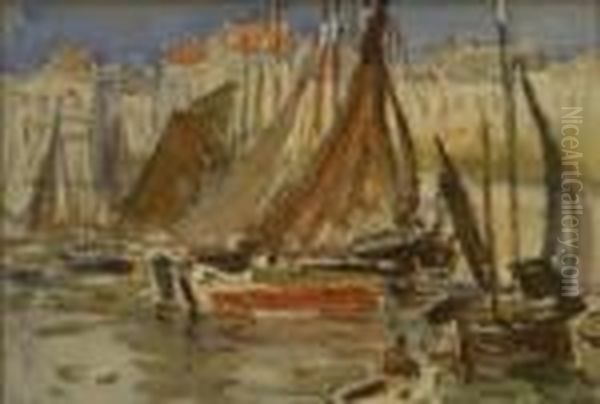 Fishing Boats Whitby - view 1