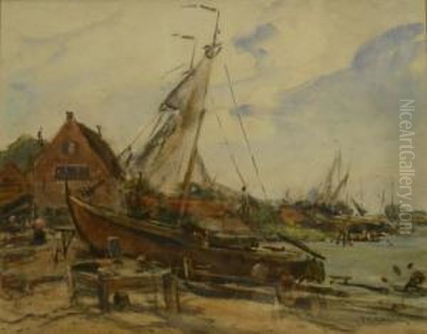 Beached Boats At Whitby - view 1