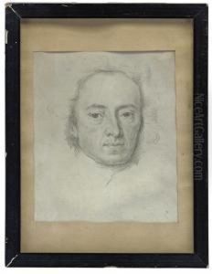 Portrait Of Alexander Pope (1668-1744) by Jonathan Richardson