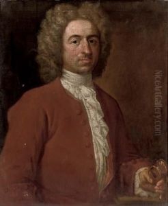 Portrait Of A Gentleman, Half-length, Holding An Open Snuff Box In His Left Hand Portrait Of A Gentleman, Half-length, Holding An Open Snuff Box In His Left Hand