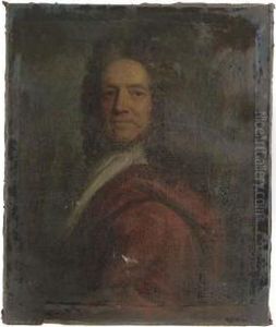 Portrait Of A Gentleman, Presumably Of The Mostyn Family, Bust-length, In A Brown Cloak Portrait Of A Gentleman, Presumably Of The Mostyn Family, Bust-length, In A Brown Cloak