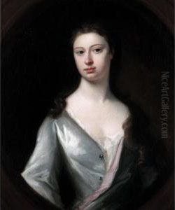 Portrait Of Melior Mary Weston by Jonathan Richardson
