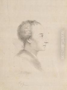 Portrait Of Alexander Pope by Jonathan Richardson