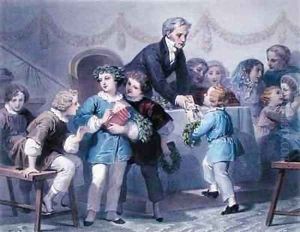 The Prize Giving Ceremony by Jules Marie Desandre