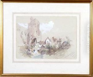 Castle Of Baldwinstein On The Lahn, Nassau