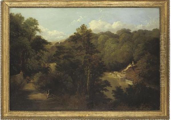 View Of The Old Mill, And Prebend's Bridge, Durham - view 1