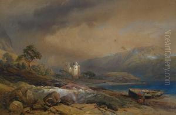 Dunderawe Castle, Loch Fyne - view 1