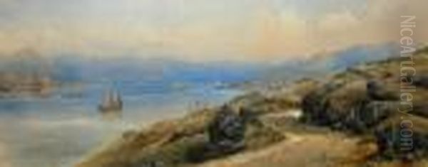 Mountainous Lakescene - view 1
