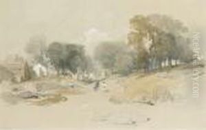 Askam, Near Penrith by Thomas Miles Richardson