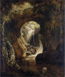 Roughting Brig, Parish Of Iron-gray, Near Dumfries by Thomas Miles Richardson