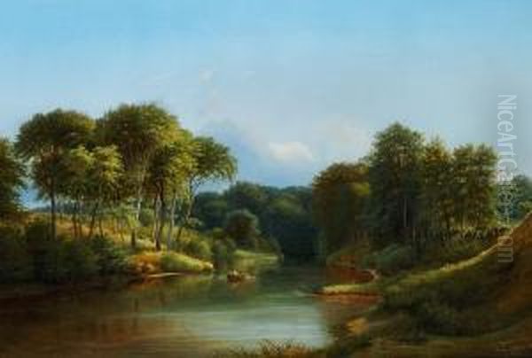 View Of Rugtved In Vendsyssel. "partie Ved Rugtved I Vendsyssel" - view 1